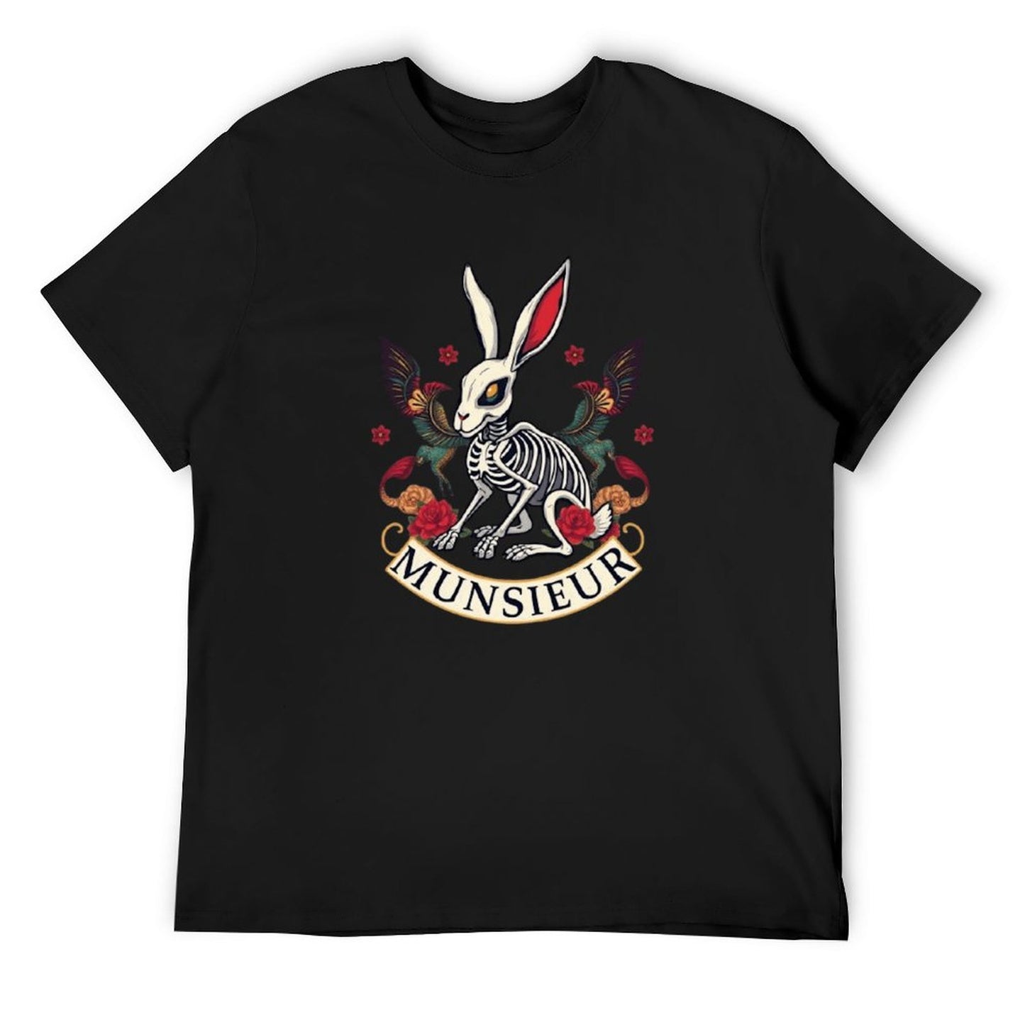 Munsieur Brand Tee "Rabbit FuFu" Streetwear Design Stylish Tee for Men