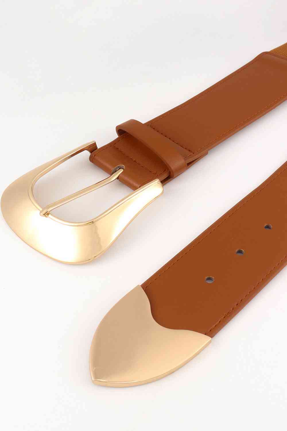 Elastic Wide PU Belt - Munsieur