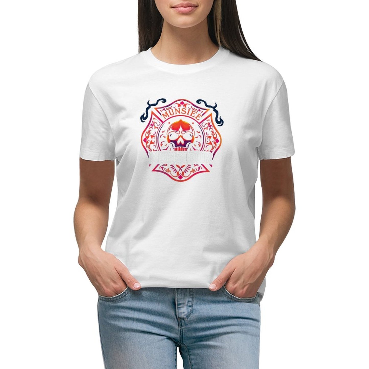 Munsieur Design for Women "The Firefighter's Wife" T-shirt