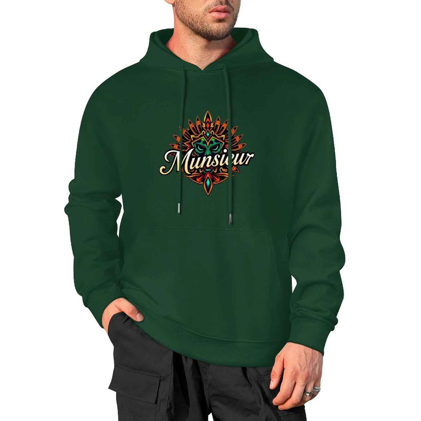 Munsieur Monk's Wisdom Hoodie | Spiritual Streetwear for Men - Munsieur