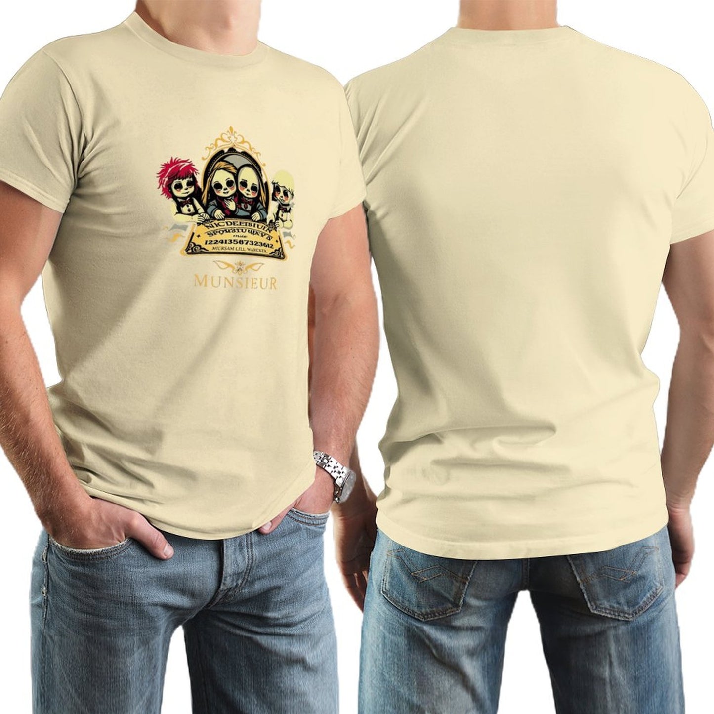 Men's Munsieur Brand Tee "Ouija" Designer Streetwear for Men