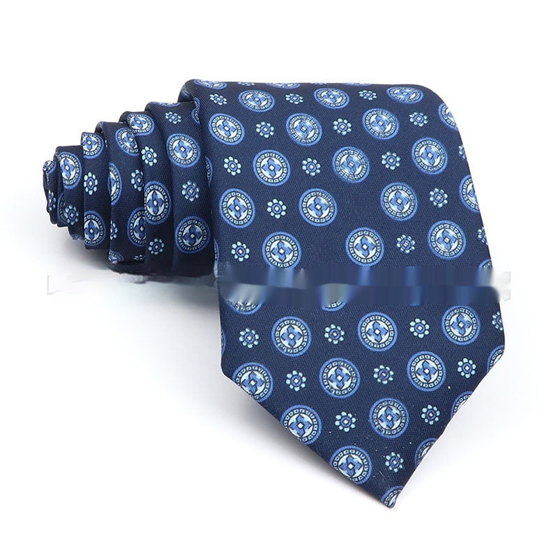 Business Polyester Men's Printed Workplace Tie - Munsieur
