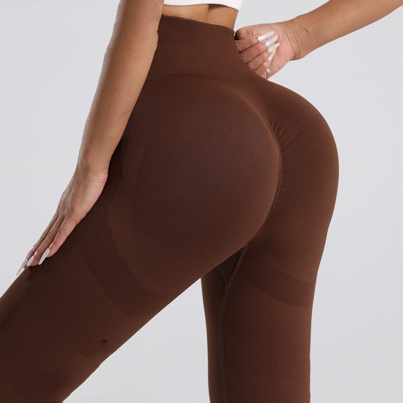 Seamless Sports High Waist Fitness Yoga
