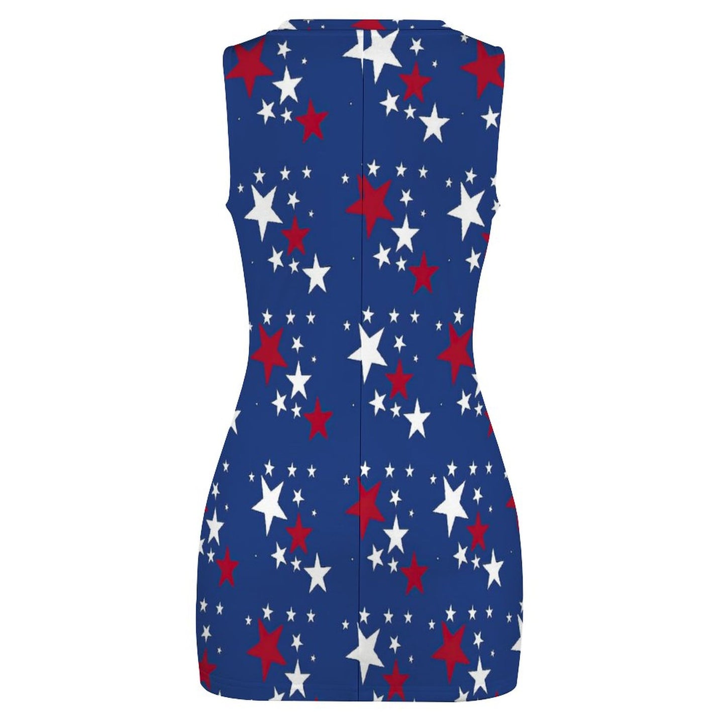 Women's Cutout Bodycon Slim Fit Dress Stars Design