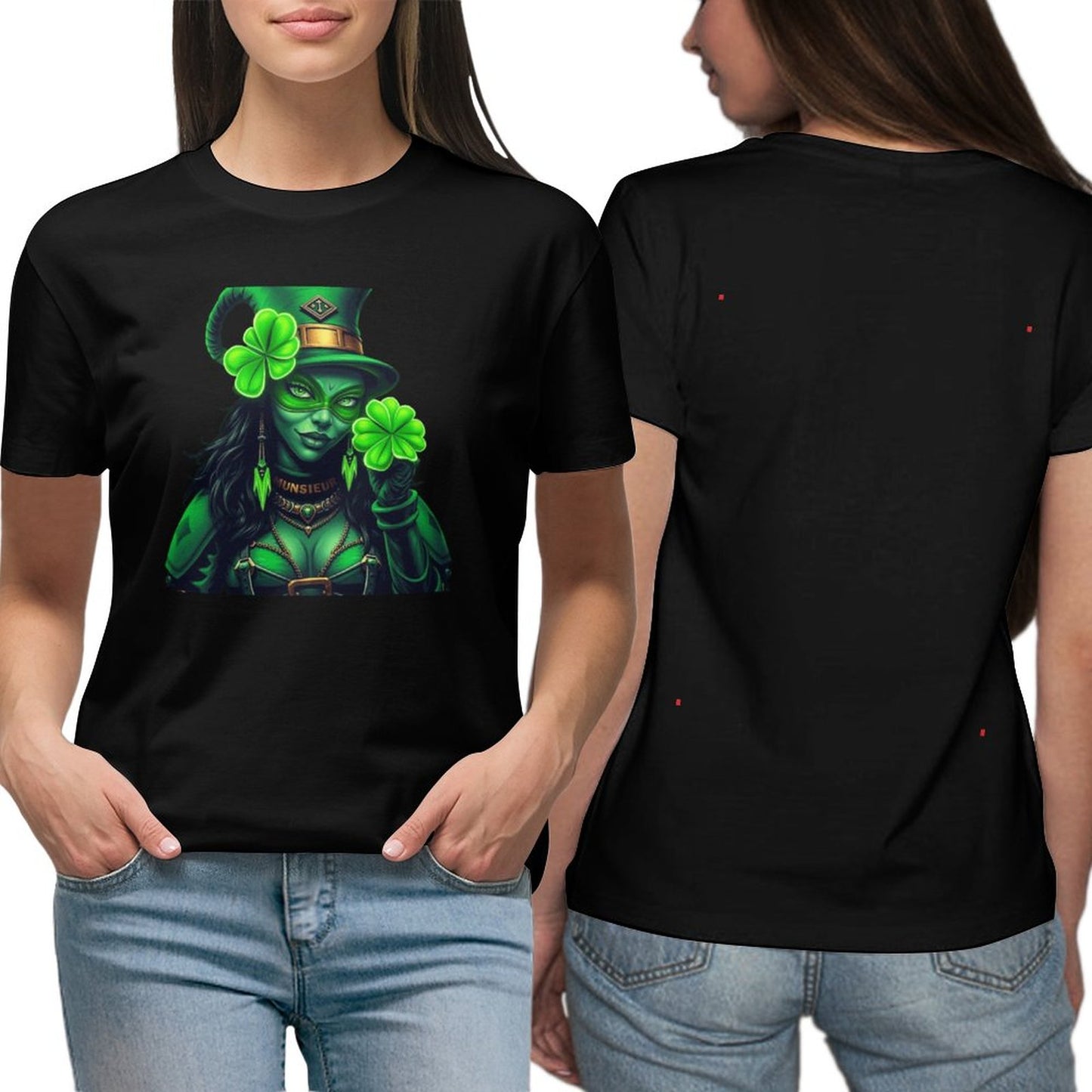 St. Patrick's Day Collection Leprechaun Mafia "Felicia" T-shirt