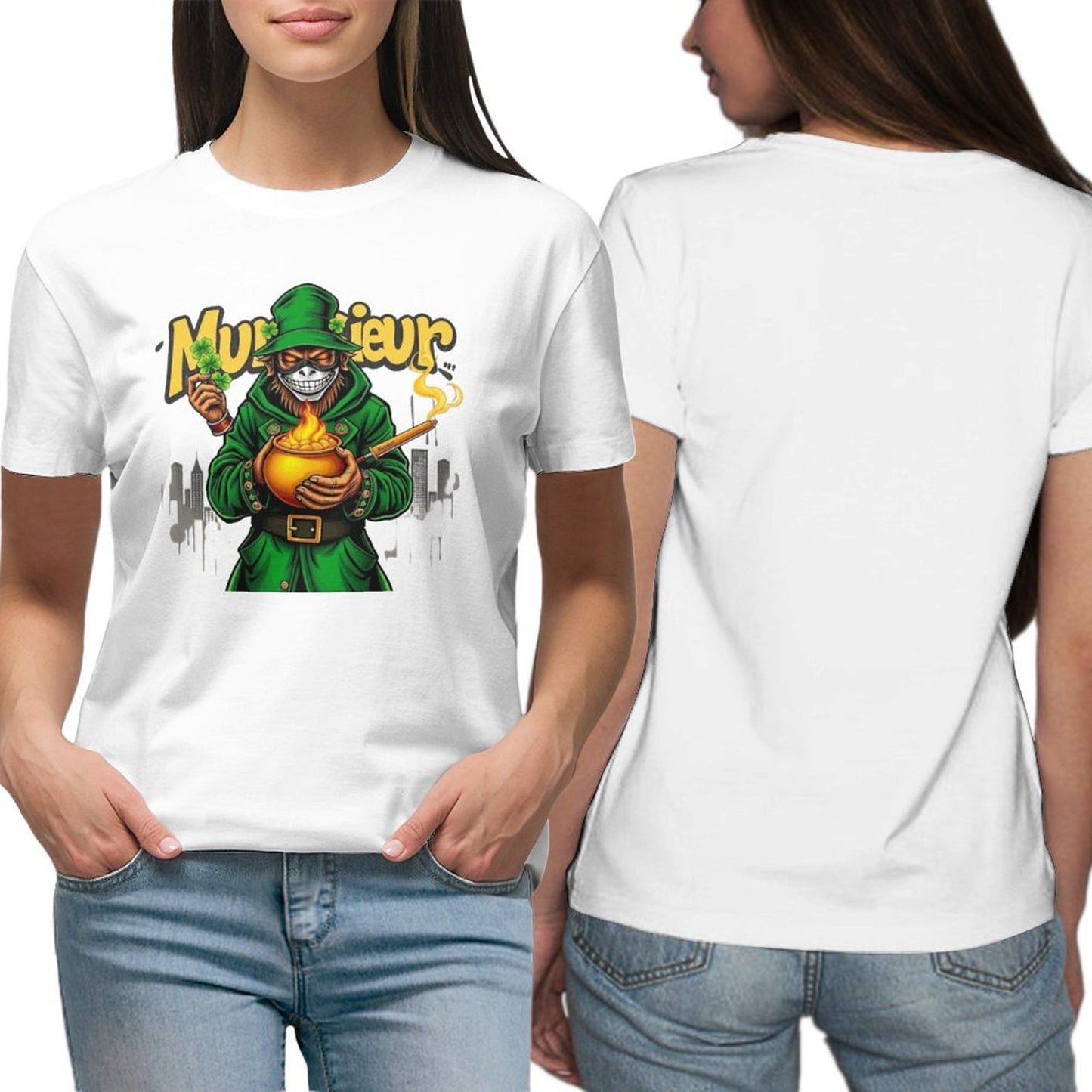 St. Patrick's Day Collection Women's Leprechaun Mafia T-shirt