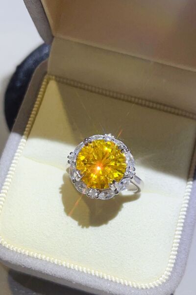 5 Carat Moissanite 925 Sterling Silver Ring - Munsieur