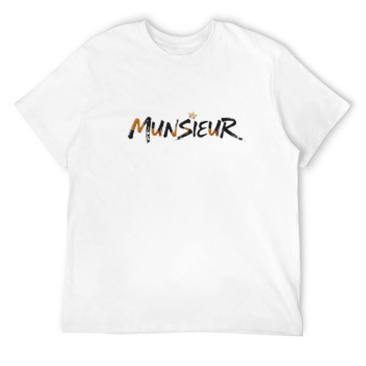 Munsieur Signature Men's Tee (High Definition & Front Printing)