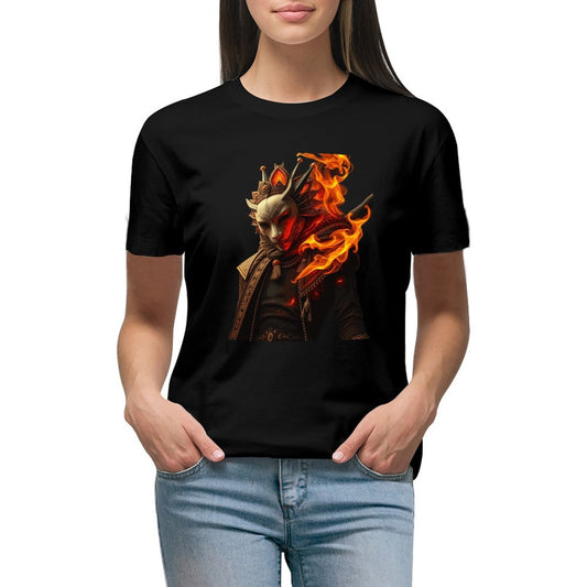 Lost Tribe of Munsieur T-Shirt for Women "BuJo" (High Definition & Front Printing)