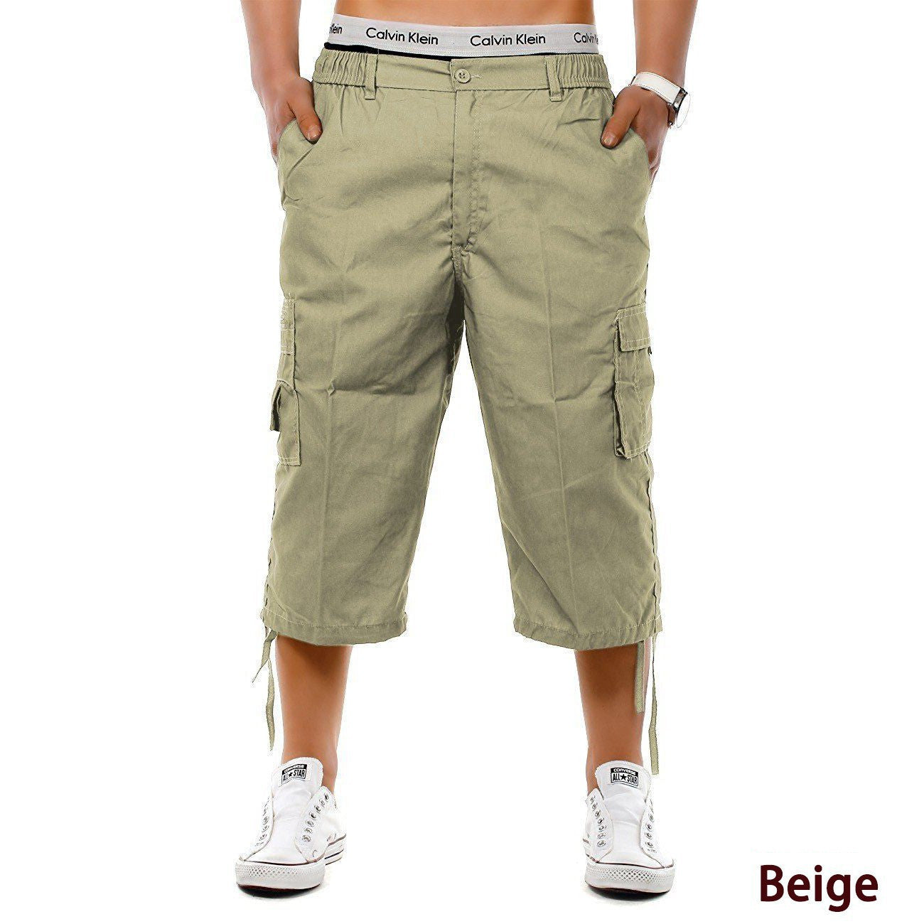 Summer Men's 7-point Multi-pocket Military Shorts Cross-border Style