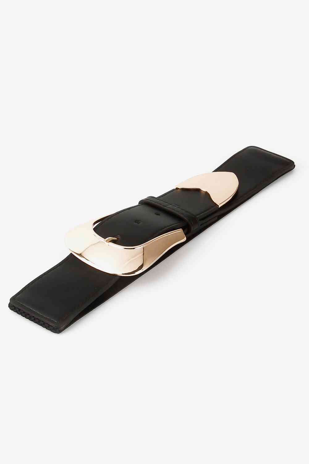 Elastic Wide PU Belt - Munsieur