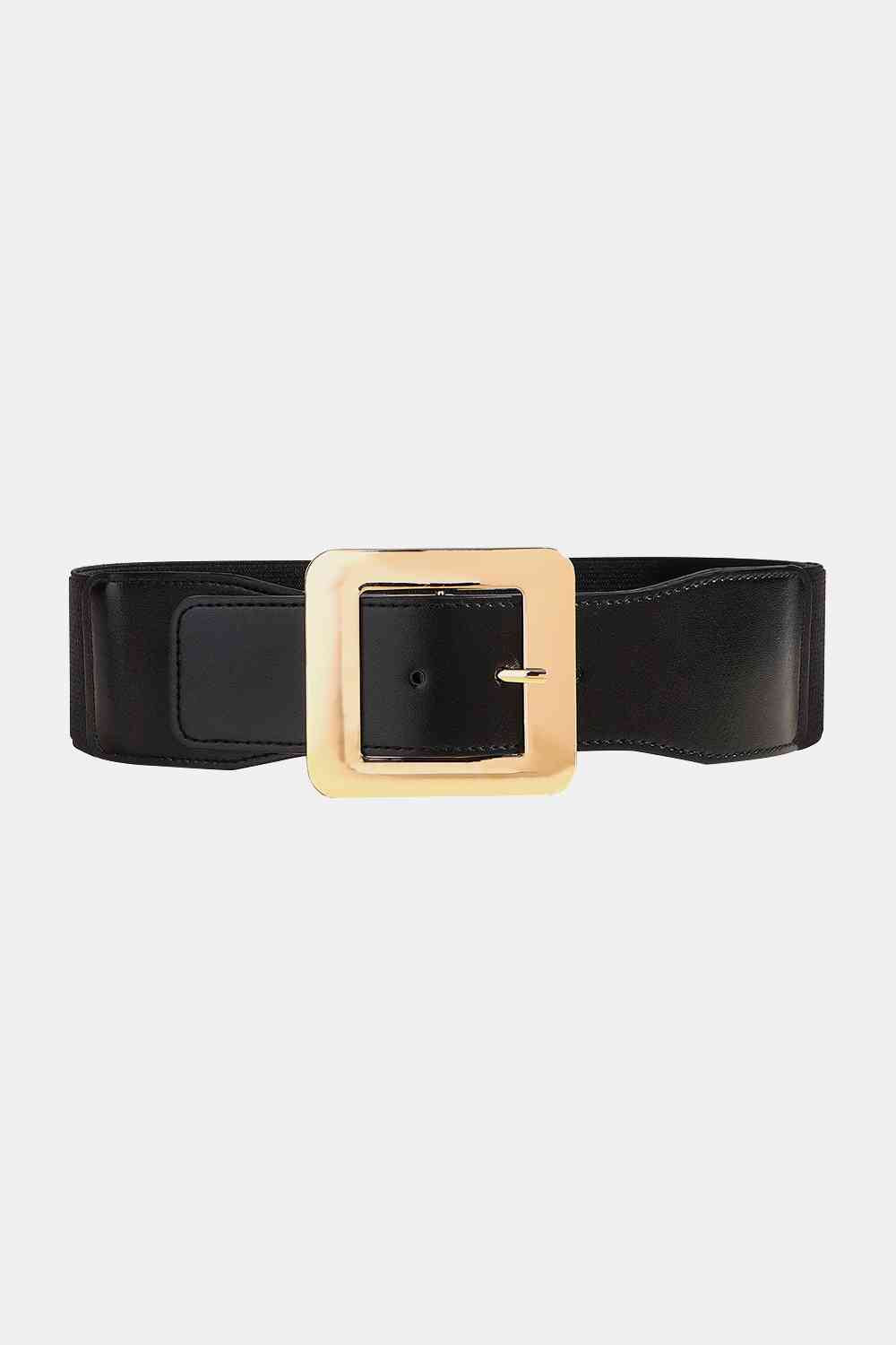 Alloy Buckle PU Leather Belt - Munsieur