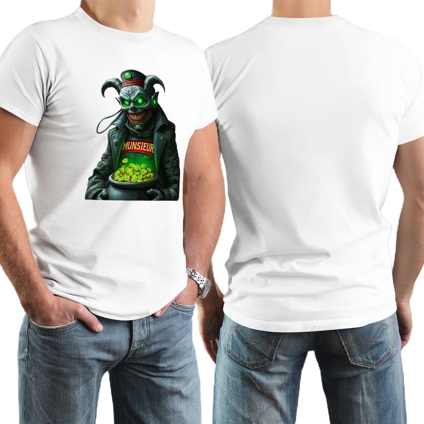 Munsieur St. Patrick's Day Collection Men – Celtic Runes & Irish Heritage Tee