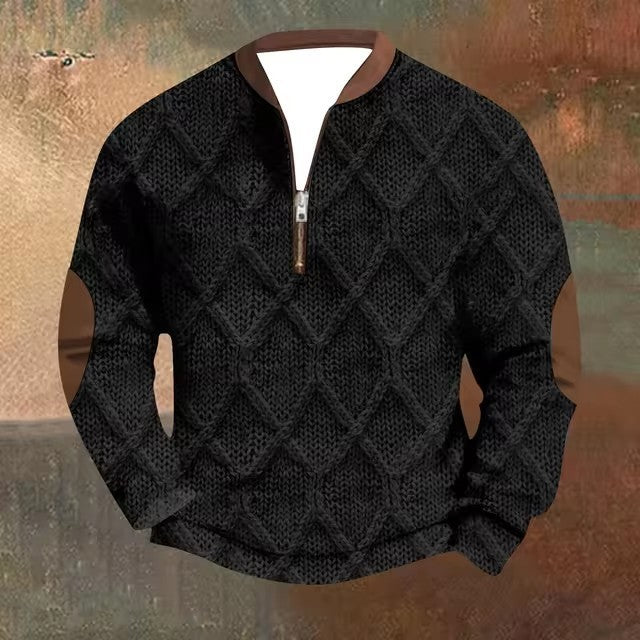 Men's Casual Hoodie Warm Winter Fashion Hoodie for Men