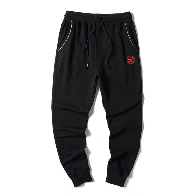 Men's Casual Embroidered Joggers Activewear Streetwear for Men