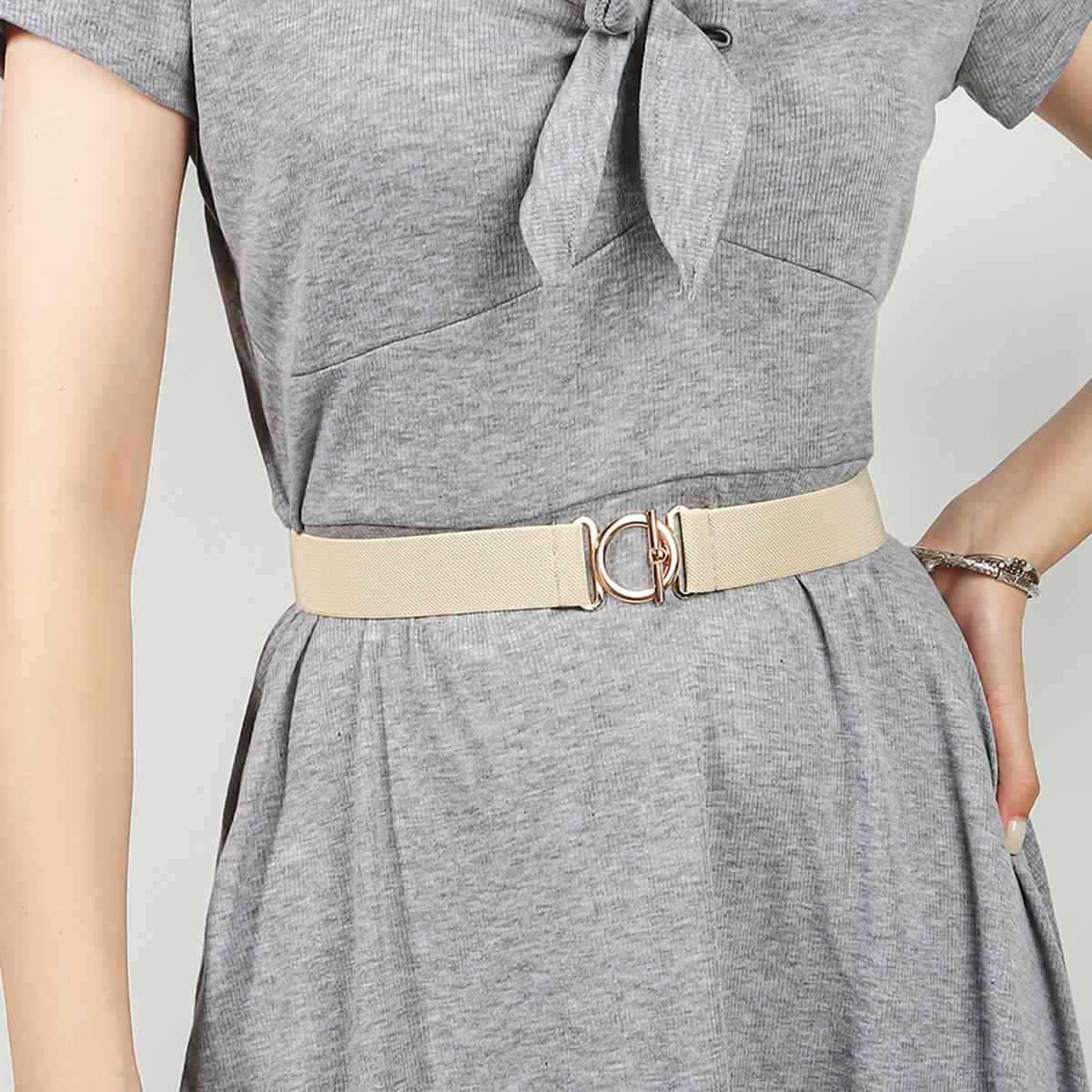 Toggle Clasp Elastic Belt - Munsieur