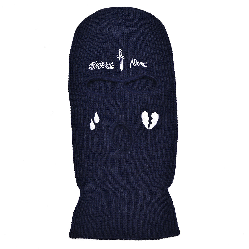 Knitted Hat Mask Streetwear Fashion