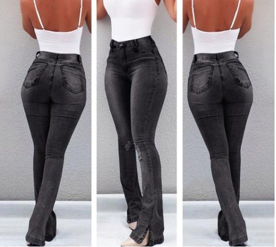Women's Stretch Ripped Jeans