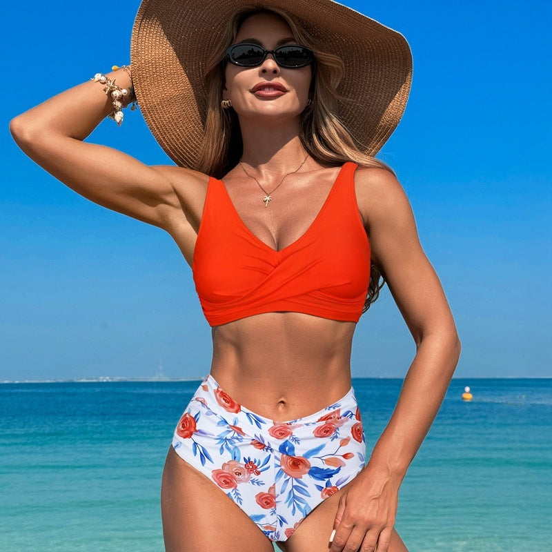 Women's Two-piece Bikini Lingerie Nylon