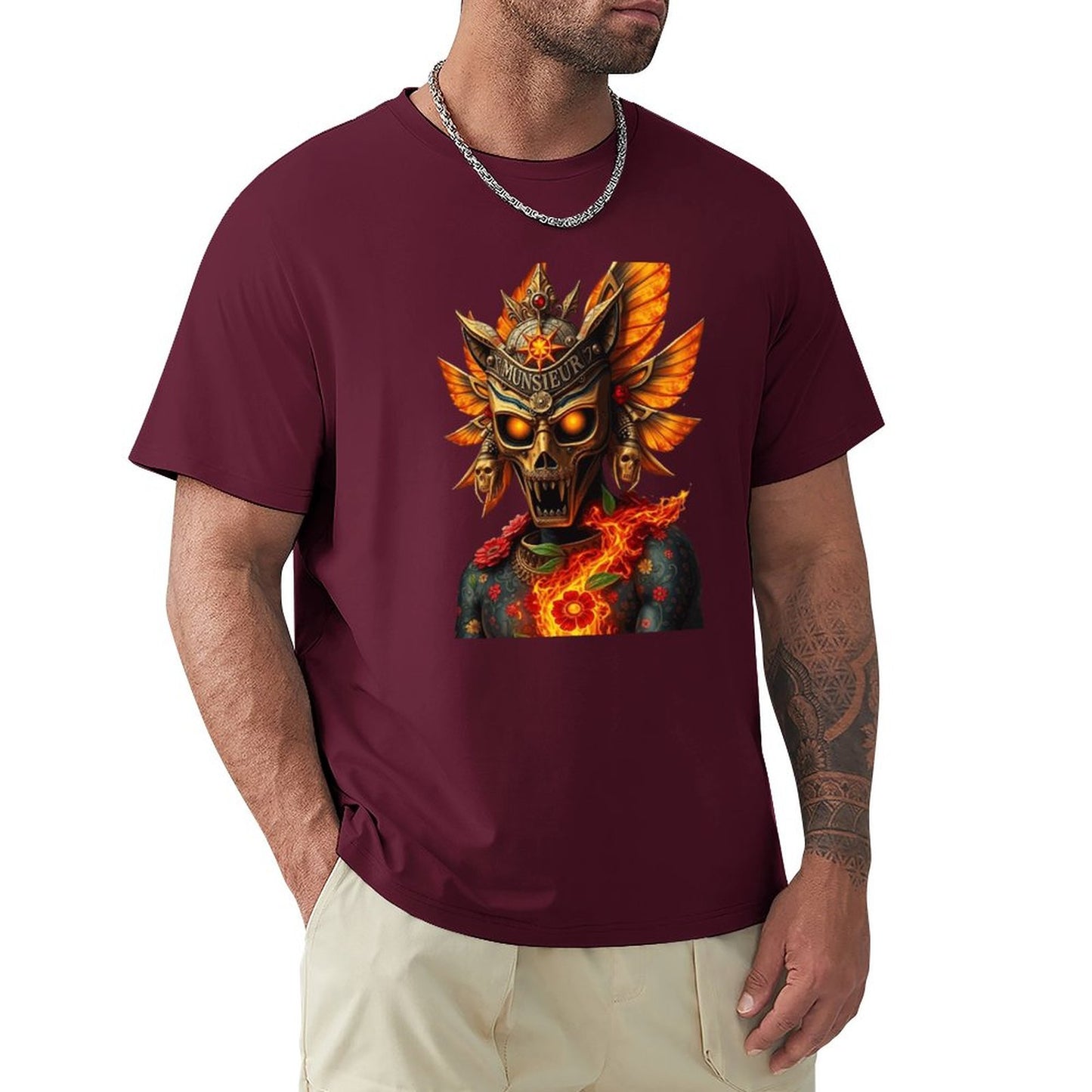Lost Tribe of Munsieur Tee for Men "Jester" (High Definition & Front Printing)