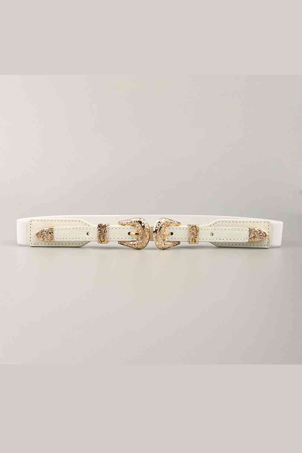 Double Buckle Elastic Belt - Munsieur