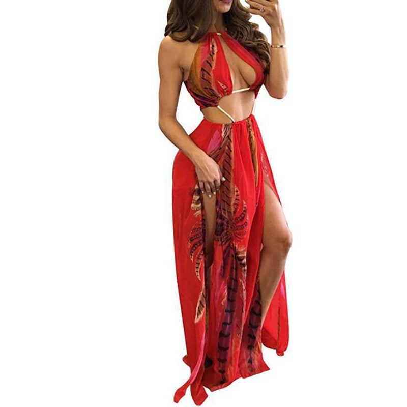 Sexy Bohemian Split Dress
