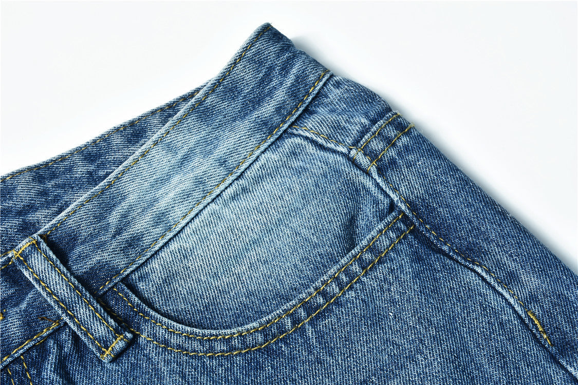 Ripped Jeans Personality Women's Jeans Comfortable Fit