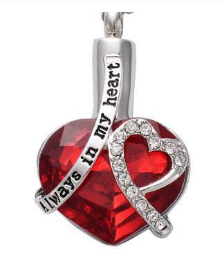 Always in My Heart Perfume Bottle w Pendant