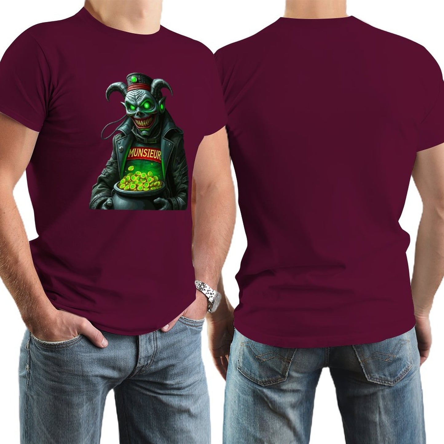 Munsieur St. Patrick's Day Collection Men – Celtic Runes & Irish Heritage Tee
