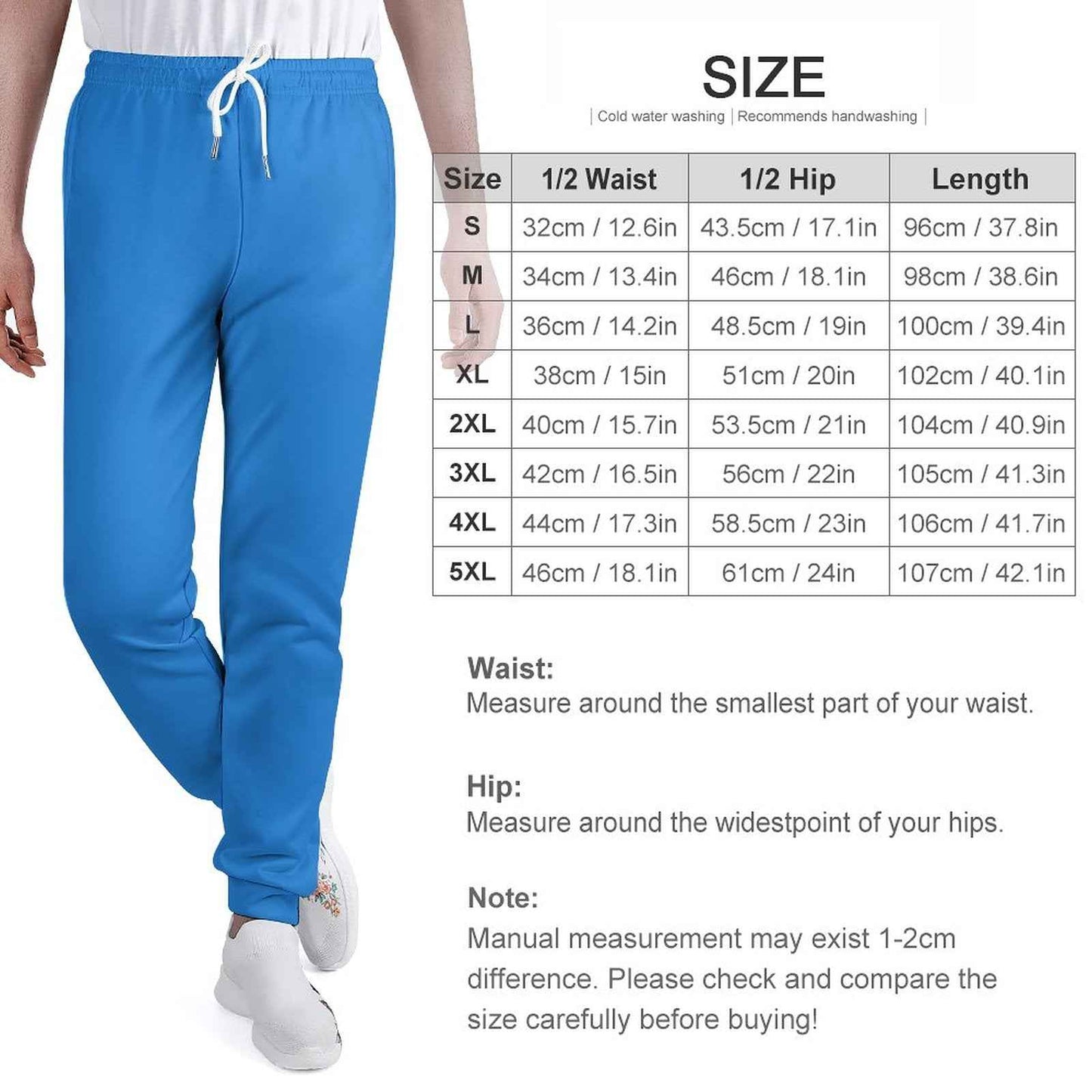 Men's Joggers Solid Color Breathable Polyester Blend