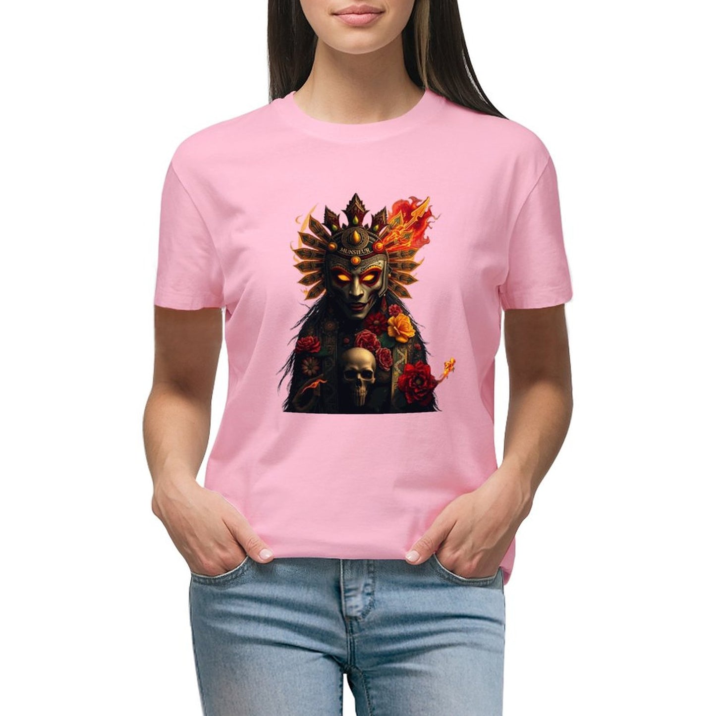 Lost Tribe of Munsieur T-Shirt for Women "Queen Isis" (High Definition & Front Printing)
