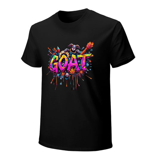 MUNSIEUR Mardi Gras Tee for Men – "GOAT" Elite Legacy Streetwear