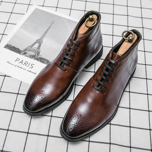 Brock Vintage Fashion Oxford Casual Shoes Plus Size Men's