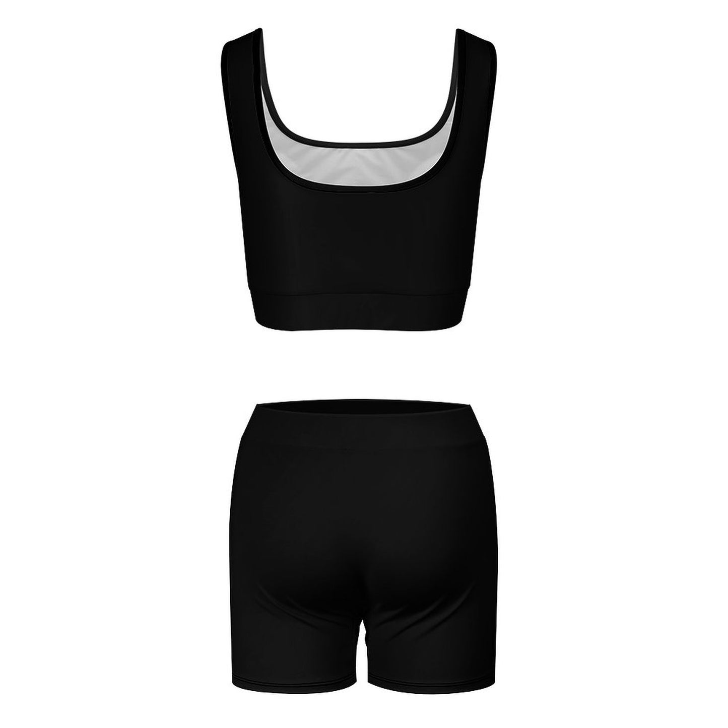 Munsieur Printed Yoga Workout Set