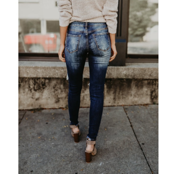 Women's Jeans, Mid-Rise Spring Fashion Jeans