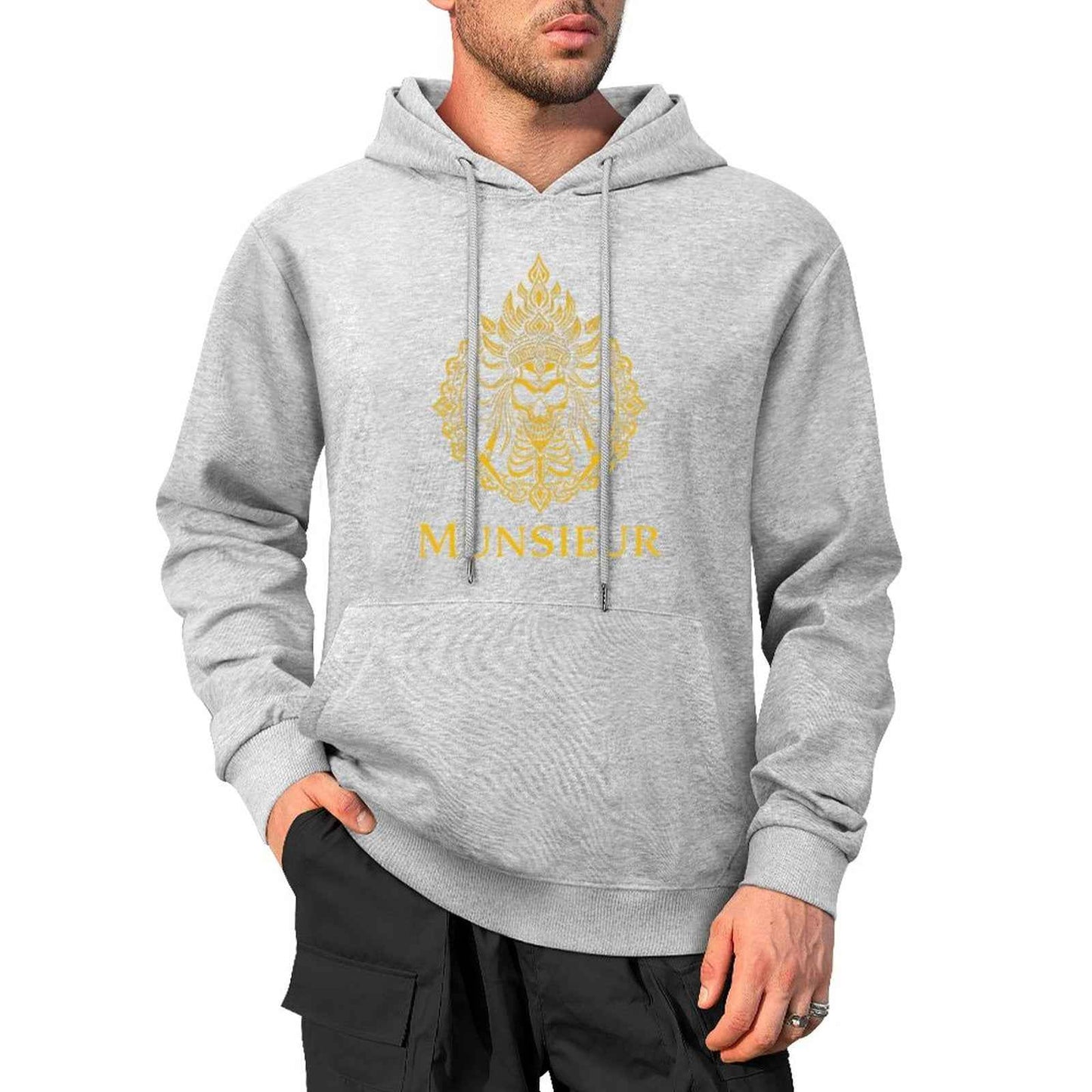 Munsieur Phantom Threads: Skull Edition Hoodie for Men - Munsieur