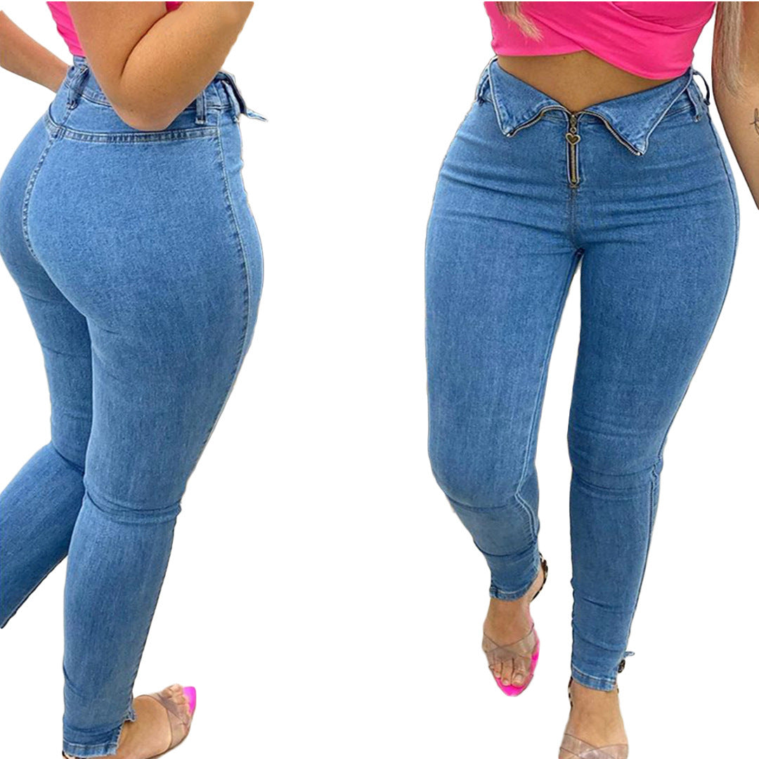 Women's Fashion Casual Jeans