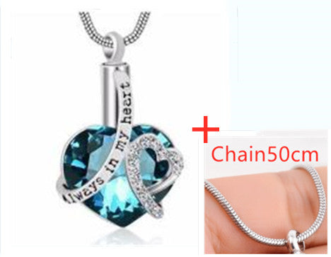 Always in My Heart Perfume Bottle w Pendant