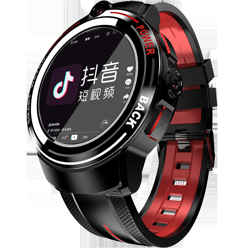 Dual Camera Ceramic Bezel Bluetooth Watch
