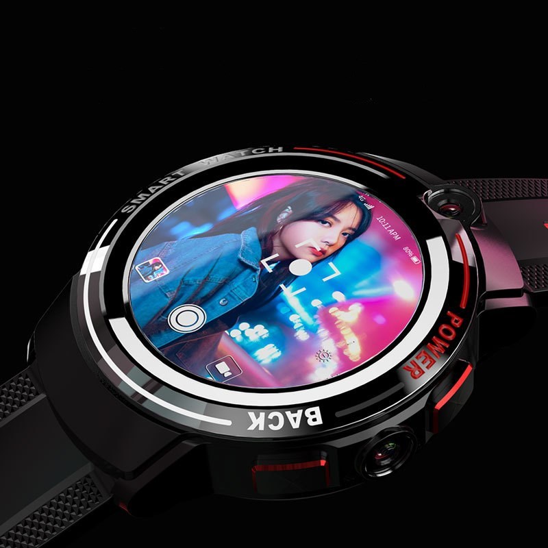 Dual Camera Ceramic Bezel Bluetooth Watch