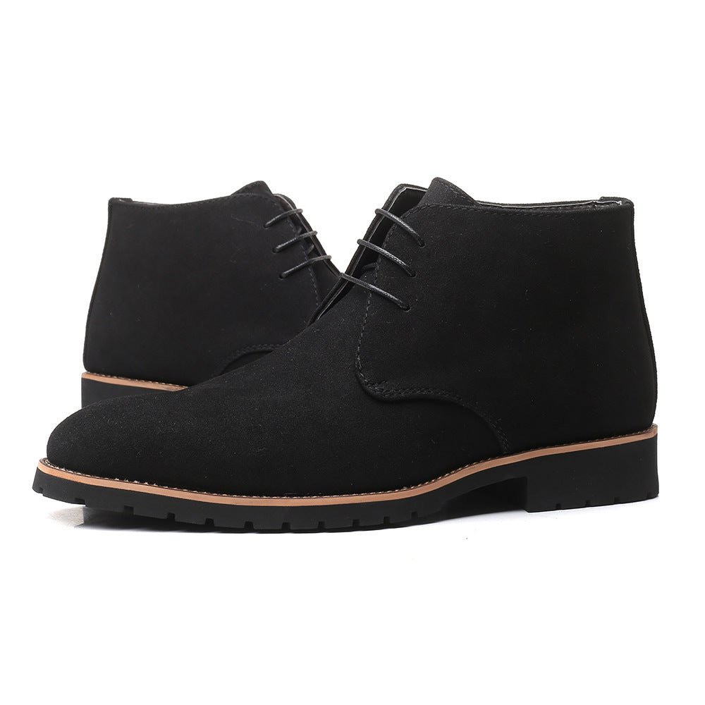 Casual Men's Leather Striders Large Size