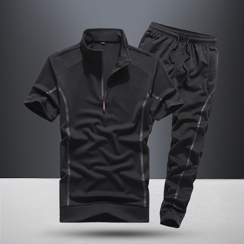Sportswear Men's Jogger Set Casual Running Thin Two Piece