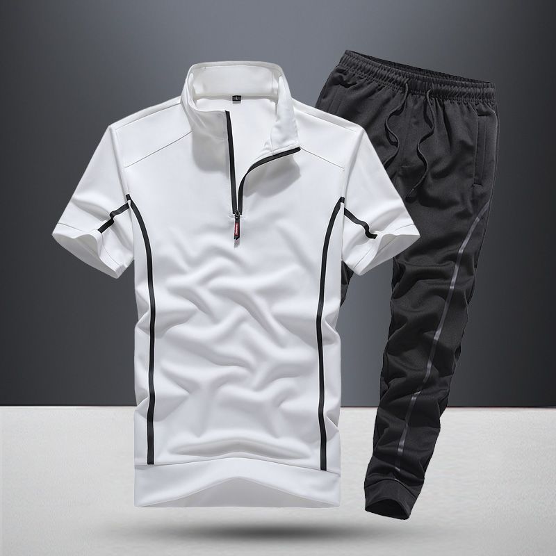 Sportswear Men's Jogger Set Casual Running Thin Two Piece
