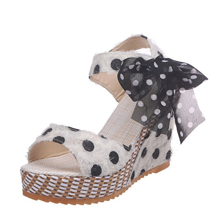 Bohemian Wedge Sandals