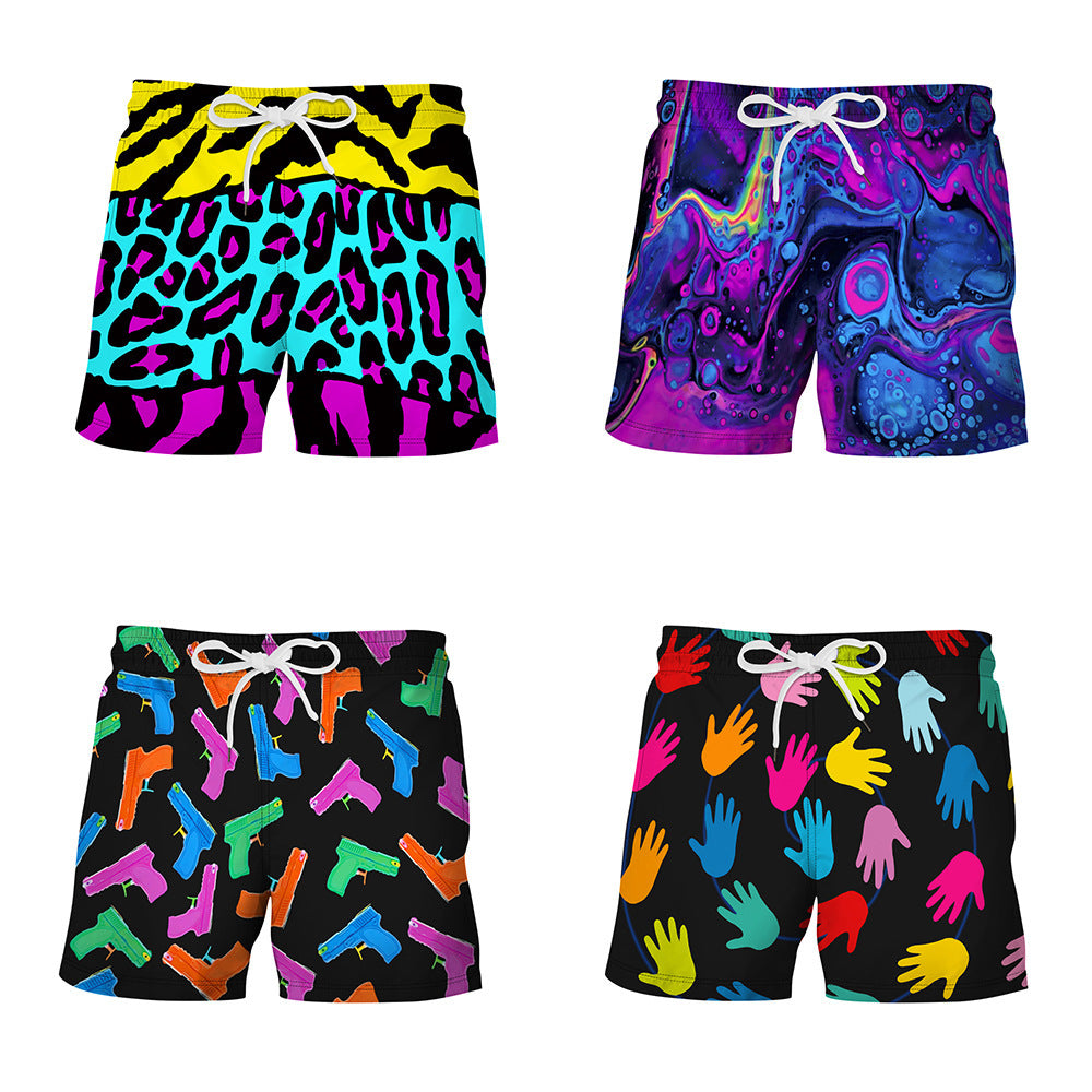 Casual Beach Men's Shorts Drifting Swimming Trunks