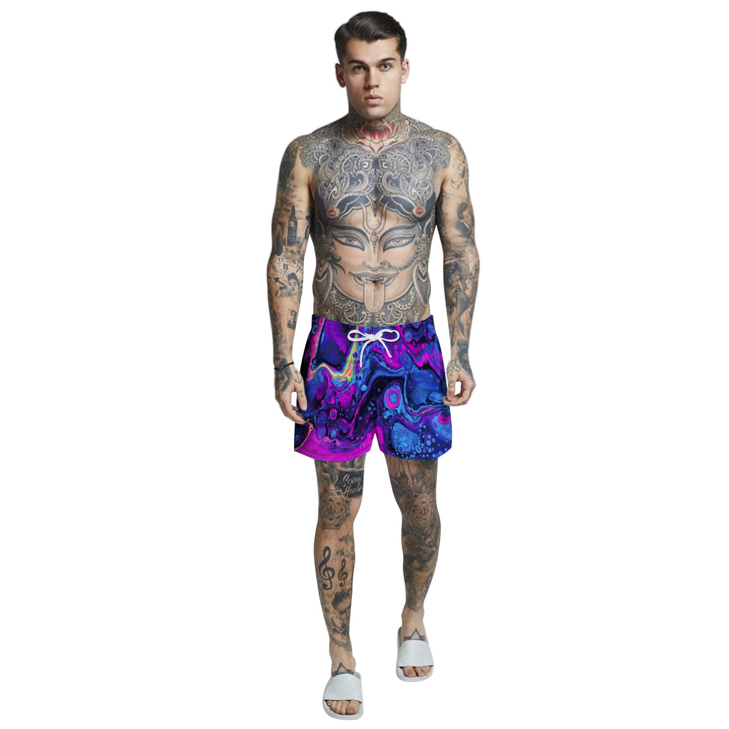 Casual Beach Men's Shorts Drifting Swimming Trunks