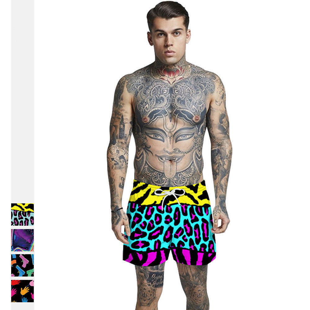 Casual Beach Men's Shorts Drifting Swimming Trunks