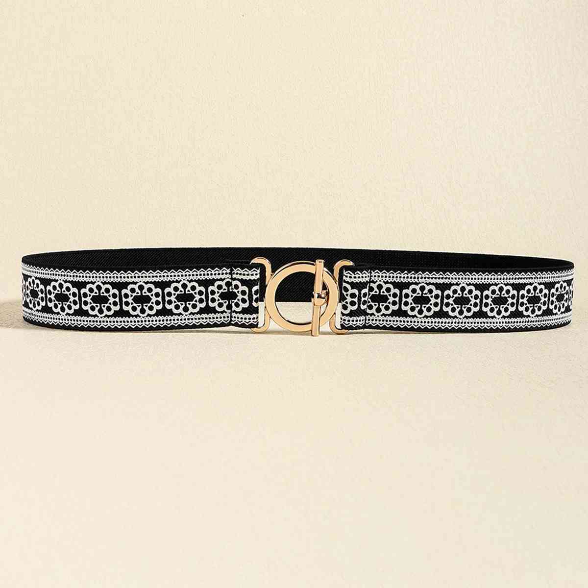Toggle Clasp Elastic Belt - Munsieur
