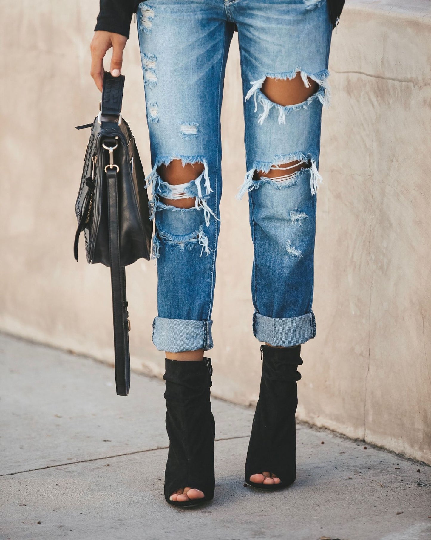Women's Casual Ripped Jeans
