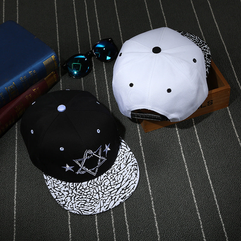 Cotton Star of David Hat Outdoor Casual Sun-proof